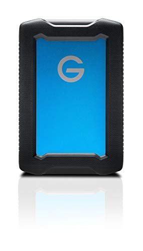 G-Technology 5 TB ArmorATD - Disco Duro Todoterreno, Resistente a Golpes y al Agua, USB-C, Thunderbolt 3