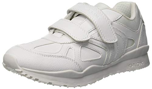 Geox J Pavel F, Zapatillas para Niños, Blanco (White C1000), 37 EU