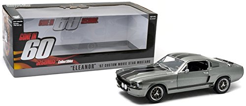 Greenlight - Coche Fundido 1967 Ford Mustang Shelby GT 500, Inspirado en la película Coche Eleanor de Gone in 60 Seconds