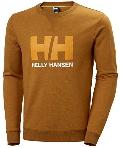 Helly Hansen Logo Crew Sudadera, Marmalade, Large para Hombre