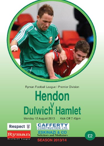 Hendon FC v Dulwich Hamlet FC 2013-14 Football eProgramme (Hendon FC eProgrammes 2013/14) (English Edition)