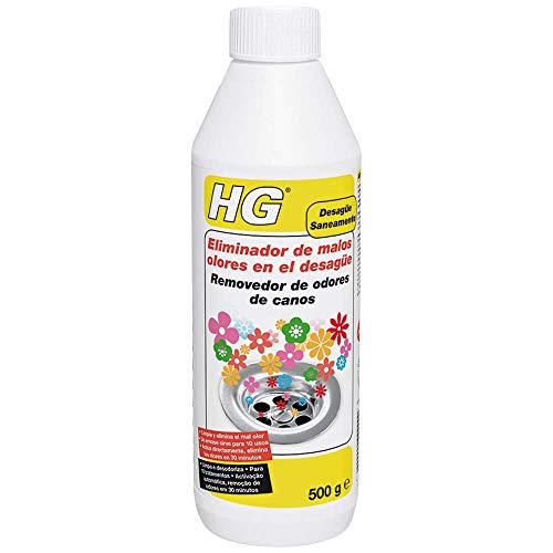 HG 624050130 Eliminador de malos olores (desagüe 0.5l), 500 Ml