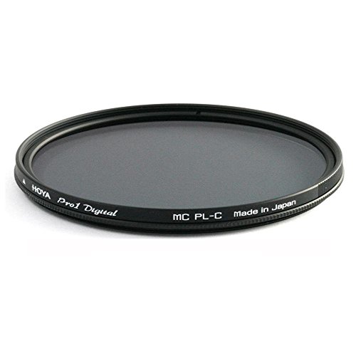 Hoya PRO1D PL-Cir 72 mm - Filtro Polarizador para Objetivos de 72 mm, Montura Negra