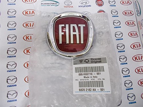 Insignia de parachoques delantero original Fiat 500-51932710