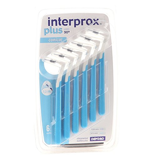 Interprox Plus Conico Blu 6Pz