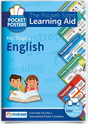 KS2 English | Pocket Pósters: The Pocket Size English Revision Guide | Especificación KS2 | Edición digital gratuita para ordenadores, teléfonos y tabletas con más de 600 preguntas de evaluación