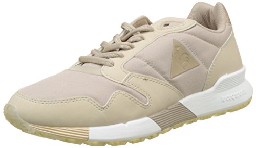 Le Coq Sportif Omega X W Metallic, Zapatillas para Mujer, Beige Moonlight, 37 EU