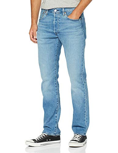 Levi's 501 Original Fit Jeans Pantalón vaquero con diseño clásico y cómodos de usar, Azul (Ironwood Overt 2920), 32W/30L para Hombre