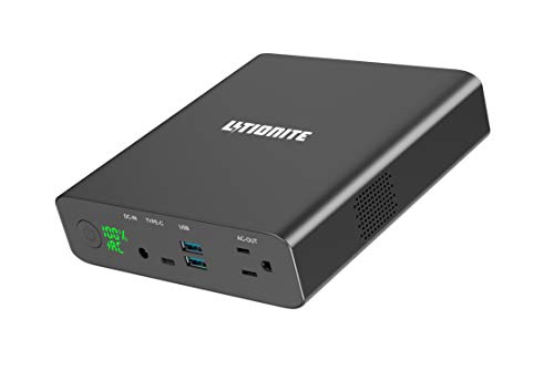 Litionite Dragon Mini 130W / 27000mAh Power Bank/Generador de energía eléctrico portátil - 1x AC toma de energia - 2x USB (quick charge) - 1x USB type-C - Cargador para Teléfono/Tableta/PC/Computadora