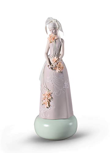 LLADRÓ Figura Mujer Haute Allure Modelo Exclusivo. Serie Limitada. Figura Haute Allure de Porcelana.