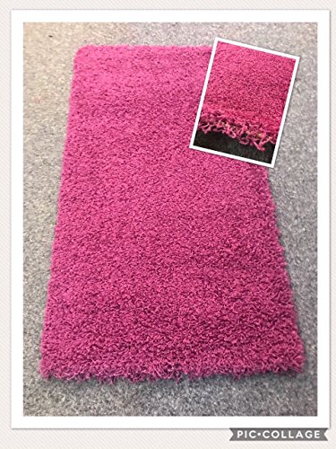 Lohteg 'Shaggy Expo Alfombra Morado (60 x 110 cm)