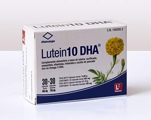 Lutein 10 Dha 30+30 Cápsulas