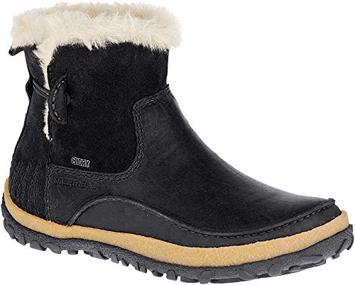 Merrell Tremblant Mid Polar Waterproof, Botines para Mujer, Negro (Black), 38 EU