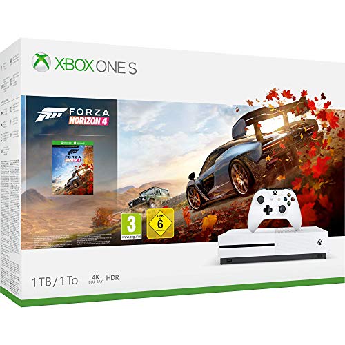 Microsoft Xbox One S - Consola 1 TB + Forza Horizon 4