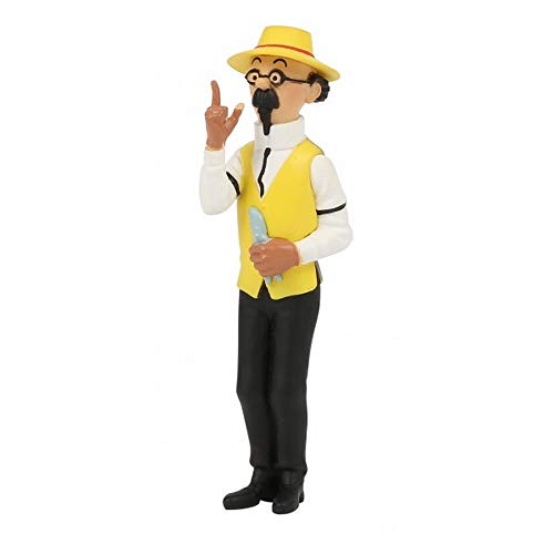 Moulinsart Figura PVC Tornasol Jardinero, Amarillo y Negro, Tamaño Único