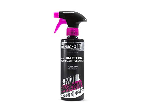 Muc-Off - Limpiador de equipos antibacterianos para interiores y equipos de gimnasio, 500 ml