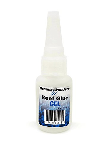 Ocean Wonders Reef Glue Gel 28.4 GR.para Pegar ESQUEJES, CORALES, Roca. Acuario Marino