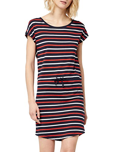 Only Onlmay S/s Dress Noos Vestido, Multicolor (Night Sky Stripes: Multi Flame Scarlet/Cl. Dancer), 46 (Talla del Fabricante: XX-Large) para Mujer