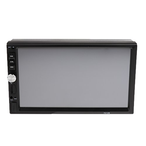 P Prettyia Coche 7"2 DIN TFT Pantalla Táctil Bluetooth MP5 Reproductor De Medios Radio FM Equipo De Música Esté