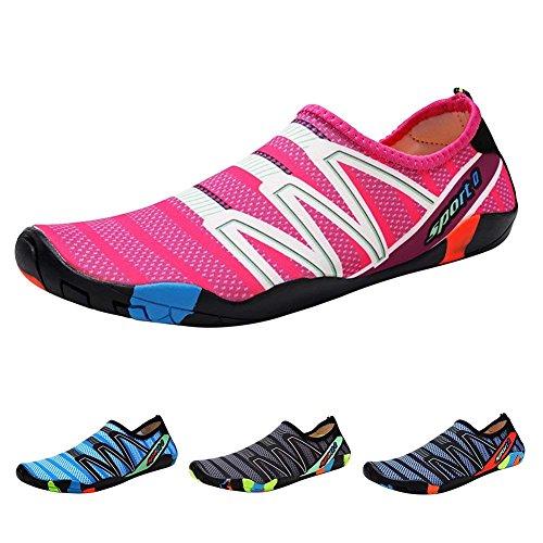 Padgene Zapatillas de Agua de Material Sintético Unisex Adulto Nuevos Zpatos de Ntación/Pies Atideslizantes Beach Zapatos/de Bceo Ocio Outdoor