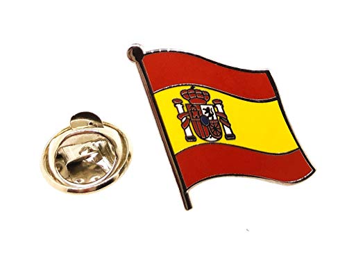 Pin de Solapa Bandera España Mastil