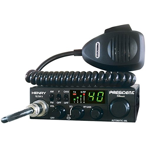 President CB Radio Henry ASC Classic 12/24V (Importado)