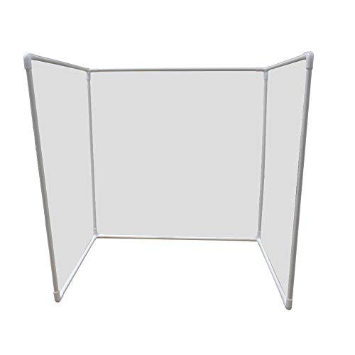 Protección contra vómitos de plexiglás, accesorio para manicura, estudio de uñas, cristal acrílico, protección contra la tos como expositor de mesa, 60 x 90 cm