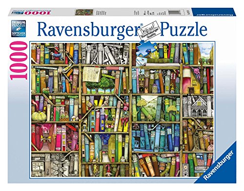 Ravensburger - La Biblioteca extraña, Puzzle de 1000 Piezas (19137 6)