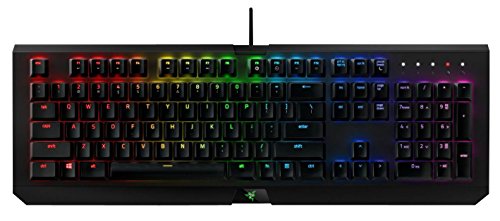 Razer Blackwidow X Chroma - Teclado Gaming, Pensados Para Una Mayor Durabilidad, Estructura Superior De Metal De Uso Militar, Retroiluminación RGB Chroma, ES Layout, Negro