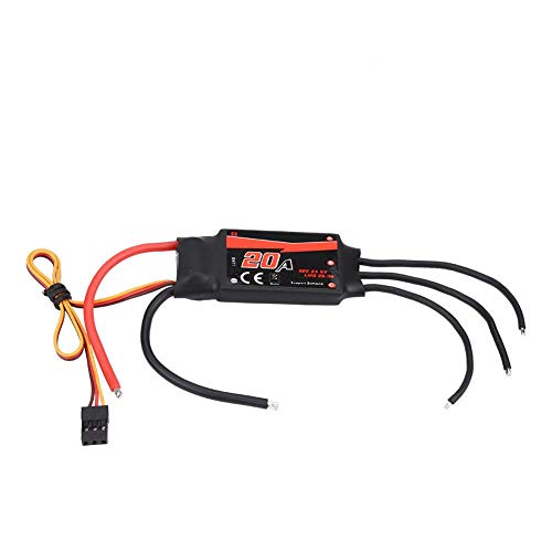 RC Drone ESC, EMAX Simon Series BLHeli 12A 20A 30A ESC 2-3S Batería para 130-210mm Racing Drone RC Parte(20A)