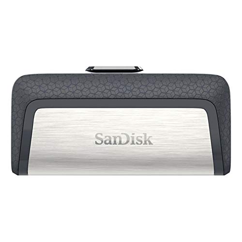 SanDisk Memoria Flash USB 128 GB para tu smartphone Android - Ultra Dual DriveType-C - USB 3.1