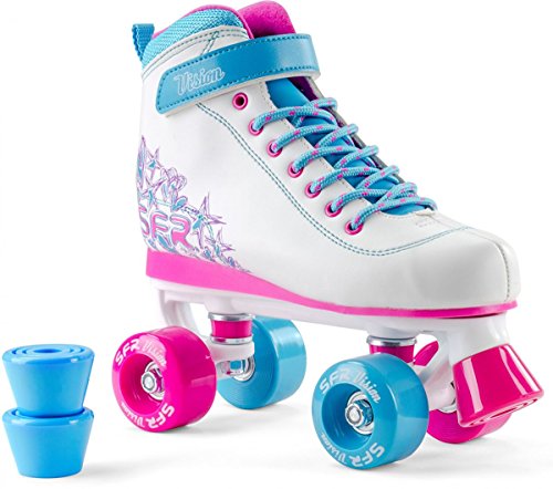 SFR Vision II Plus Rollschuh White/Blue/Pink, 35.5