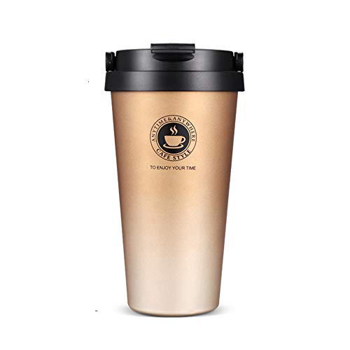 SLOSH Vaso Termico Café Termo Taza Termica Viaje Botella Acero Inoxidable 500ml