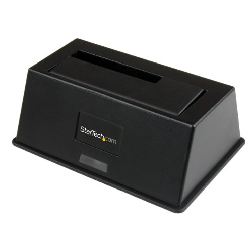 StarTech SDOCKU33BV - Base de conexión para Disco Duro de 2.5"/3.5" (USB Host), Negro