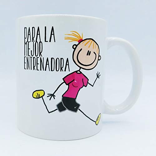 Taza ''Para la mejor entrenadora"