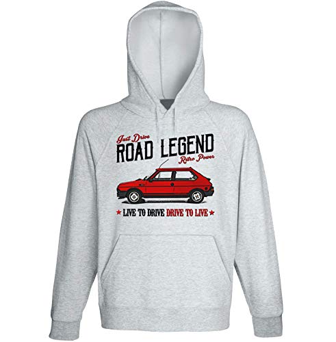 Teesandengines FIAT Ritmo 125 TC Abarth Sudadera con Capucha Size Small