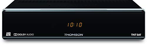Thomson THS804 - Receptor satélite HD, (MPEG4, USB, 12 V), color negro