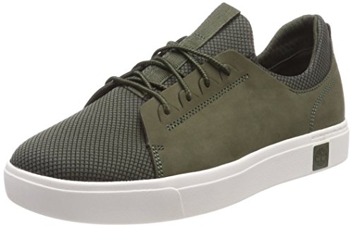 Timberland Amherst, Zapatos de Cordones Oxford para Hombre, Verde (Grape Leaf Duck Down A58 581), 43.5 EU