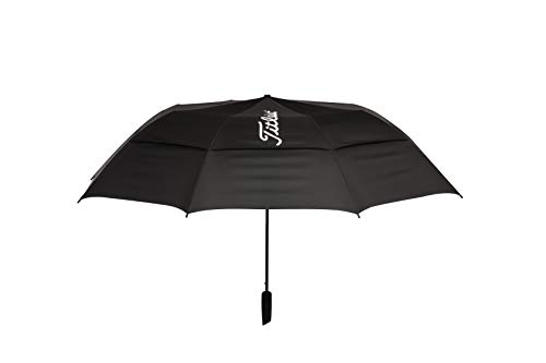 Titleist Players Umbrella Paraguas de Golf, Hombre, Negro, Talla Única