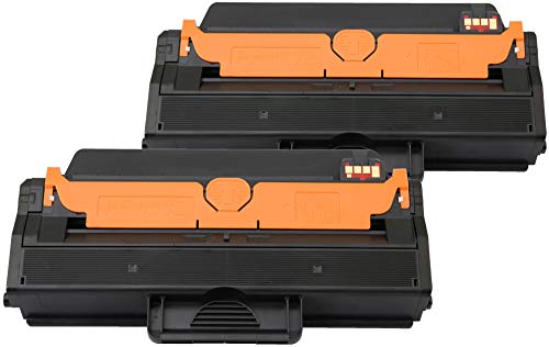 TONER EXPERTE® 2 Cartuchos de Tóner compatibles con DELL 593-11109 (2500 páginas) B1260dn B1265dfw B1265dnf B1200 Serie