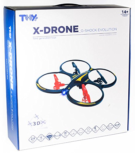 Toy Lab- X-Drone Evolution GS, Color Blanco (XD1410900)