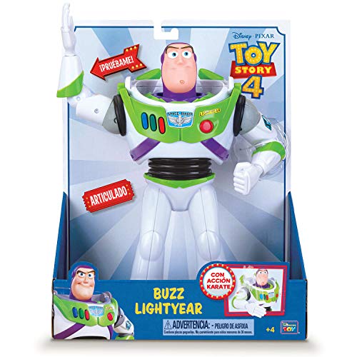 Toy Story Figura Buzz Lightyear Acción Karate 30 cm (BIZAK 61234068)