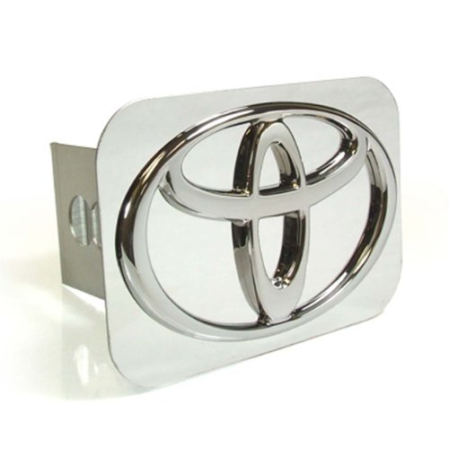 Toyota logo cubierta de enganche de cromo