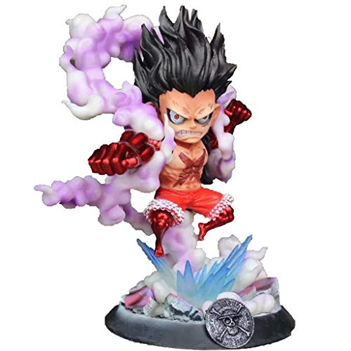 Una Pieza del Mono D Luffy Figura GK en la Cima de la Batalla del Tercer Engranaje de Luffy PVC DXF Figura 26 CM