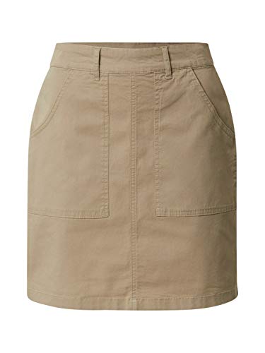 Vero Moda VMDAYA Short Utility COT Skirt GA Falda, Silver Mink, XS para Mujer