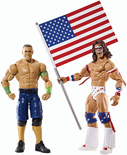 WWE Battle Pack Series # 31 - John Cena vs. Ultimate Warrior Figura de acción (2 Unidades)