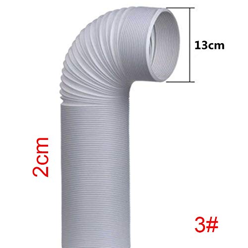 YZCH 1.5M/2M Flexible Air Conditioner Exhaust Pipe Vent Hose Duct Outlet 130/150mm