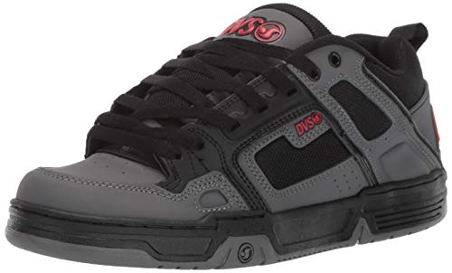 Zapatos Dvs Comanche Negro Gris Rojo (EU 41 / US 8, Negro)