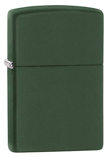 Zippo Green Matte Mechero, Verde, 3.5x1x5.5 cm