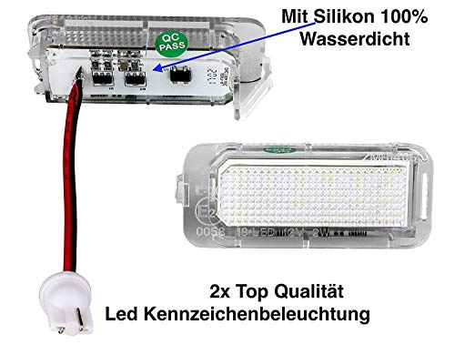 2 x Top LED SMD Matrícula